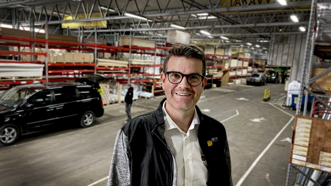 Olof Rydman responsible for the customer club at Beijer Byggmaterial.